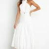 PUP14 Emily Dress - White Dresses