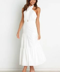 PUP14 Emily Dress - White Dresses