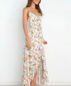 PUP58 Dresses Erina Dress - White Floral