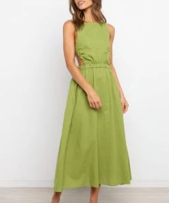 PUP3 Esther Dress - Green Dresses