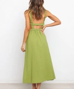 PUP3 Esther Dress - Green Dresses