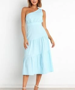 PUP61 Etienna Dress - Blue Dresses