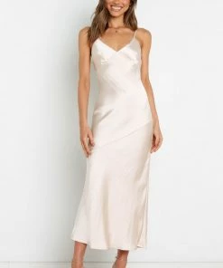 PUP14 Faustino Dress - Champagne Dresses