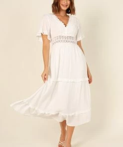 PUP8 Florencia Dress - White Dresses