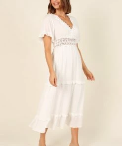 PUP8 Florencia Dress - White Dresses