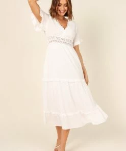 PUP8 Florencia Dress - White Dresses