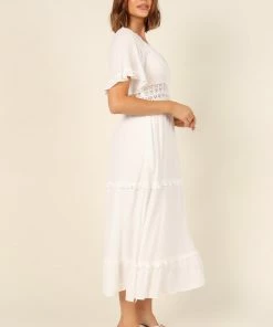 PUP8 Florencia Dress - White Dresses