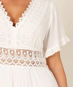 PUP8 Florencia Dress - White Dresses