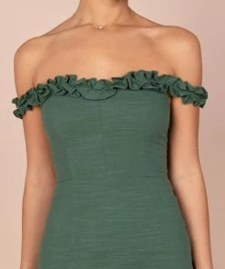 PUP3 Florez Dress - Green Dresses