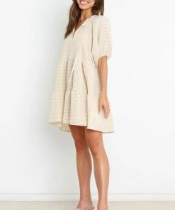 PUP61 Dresses Frankie Dress - Beige