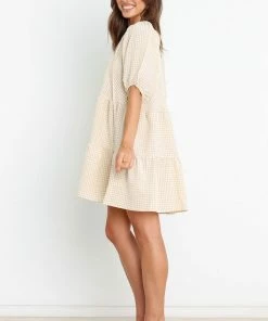 PUP61 Dresses Frankie Dress - Beige