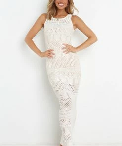 PUP61 Dresses Freja Dress - Cream