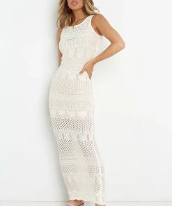 PUP61 Dresses Freja Dress - Cream