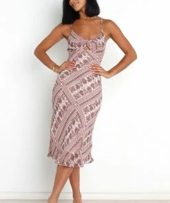 PUP61 Dresses Frida Dress - Burgundy