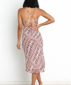 PUP61 Dresses Frida Dress - Burgundy