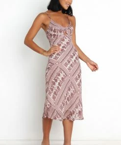 PUP61 Dresses Frida Dress - Burgundy