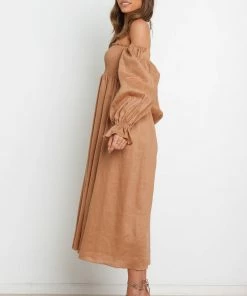 PUP3 Dresses Gabriella Dress - Tan