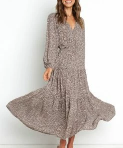 PUP53 Gardiner Dress - Brown