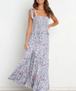 PUP51 Garrison Dress - Blue Dresses