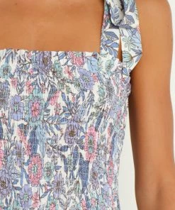 PUP51 Garrison Dress - Blue Dresses