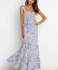 PUP51 Garrison Dress - Blue Dresses