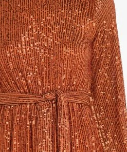 PUP14 Glamour Dress - Rust Dresses