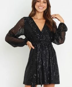 PUP14 Dresses Glitz Dress - Black