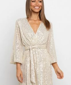 PUP14 Glitz Dress - Gold