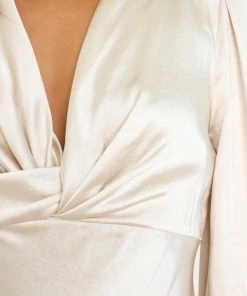 PUP14 Grace Dress - Champagne Dresses