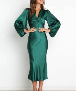 PUP14 Grace Dress - Emerald Dresses