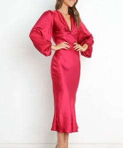 PUP14 Grace Dress - Wine Dresses