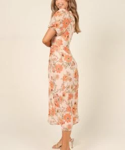 PUP27 Dresses Grand Dress - Orange Floral