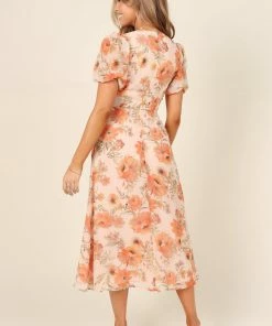 PUP27 Dresses Grand Dress - Orange Floral