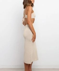 PUP3 Dresses Hailey Dress - Beige