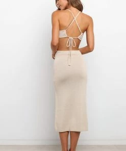 PUP3 Dresses Hailey Dress - Beige