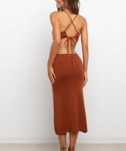 PUP3 Dresses Hailey Dress - Rust