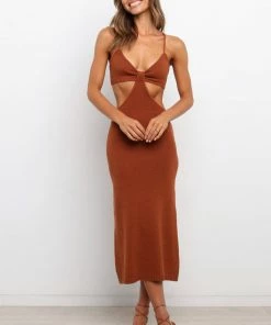 PUP3 Dresses Hailey Dress - Rust