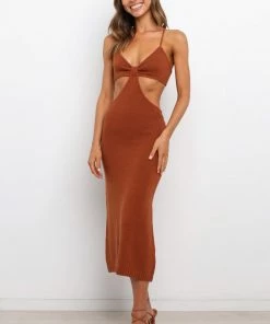 PUP3 Dresses Hailey Dress - Rust