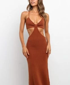 PUP3 Dresses Hailey Dress - Rust