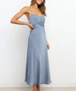 PUP7 Hermonie Dress - Dusty Blue Dresses