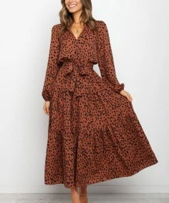 PUP53 Dresses Hyde Dress - Brown