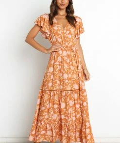 PUP50 Imogen Dress - Rust Dresses