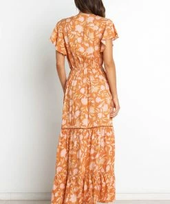 PUP50 Imogen Dress - Rust Dresses