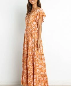 PUP50 Imogen Dress - Rust Dresses