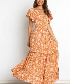PUP50 Imogen Dress - Rust Dresses