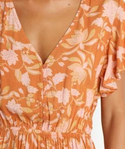 PUP50 Imogen Dress - Rust Dresses