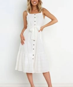 PUP8 Indianna Dress - White Dresses