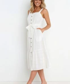 PUP8 Indianna Dress - White Dresses