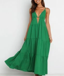 PUP42 Indigo Dress - Green