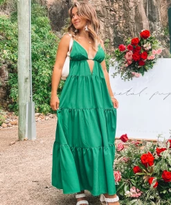 PUP42 Indigo Dress - Green